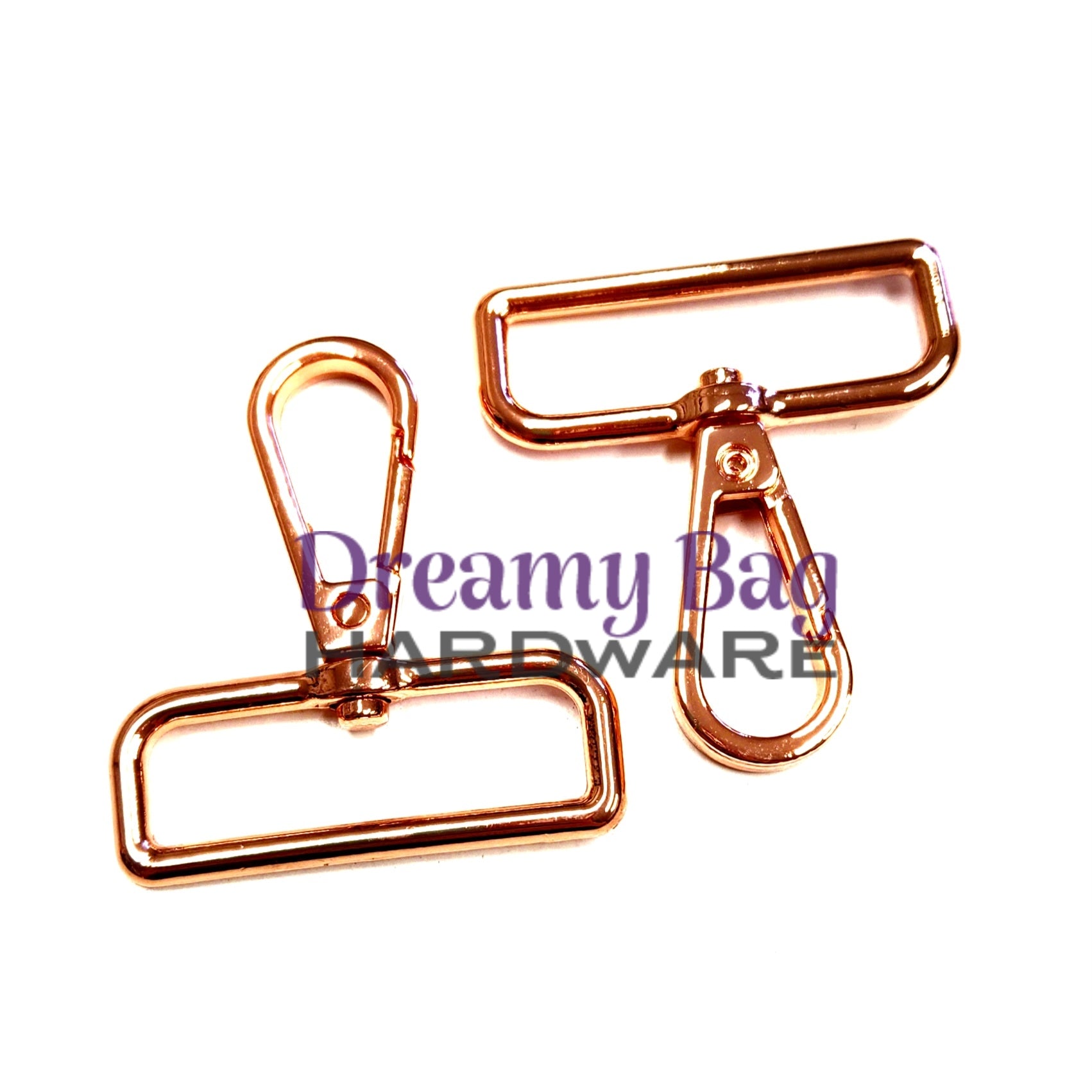 38mm (1.5") Swivel Snap Clips, Rectangle Strap Connector