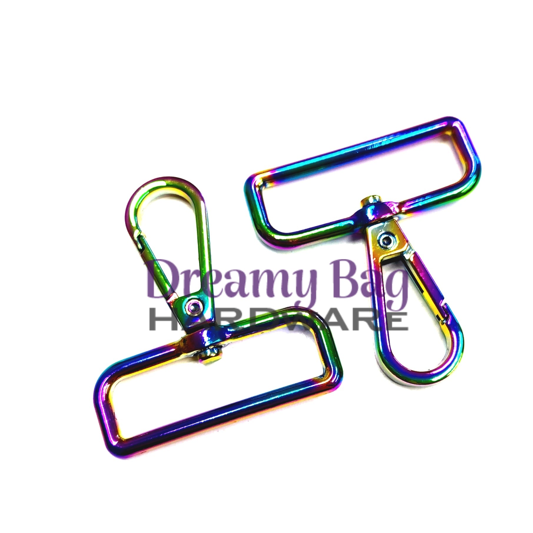 38mm (1.5") Swivel Snap Clips, Rectangle Strap Connector