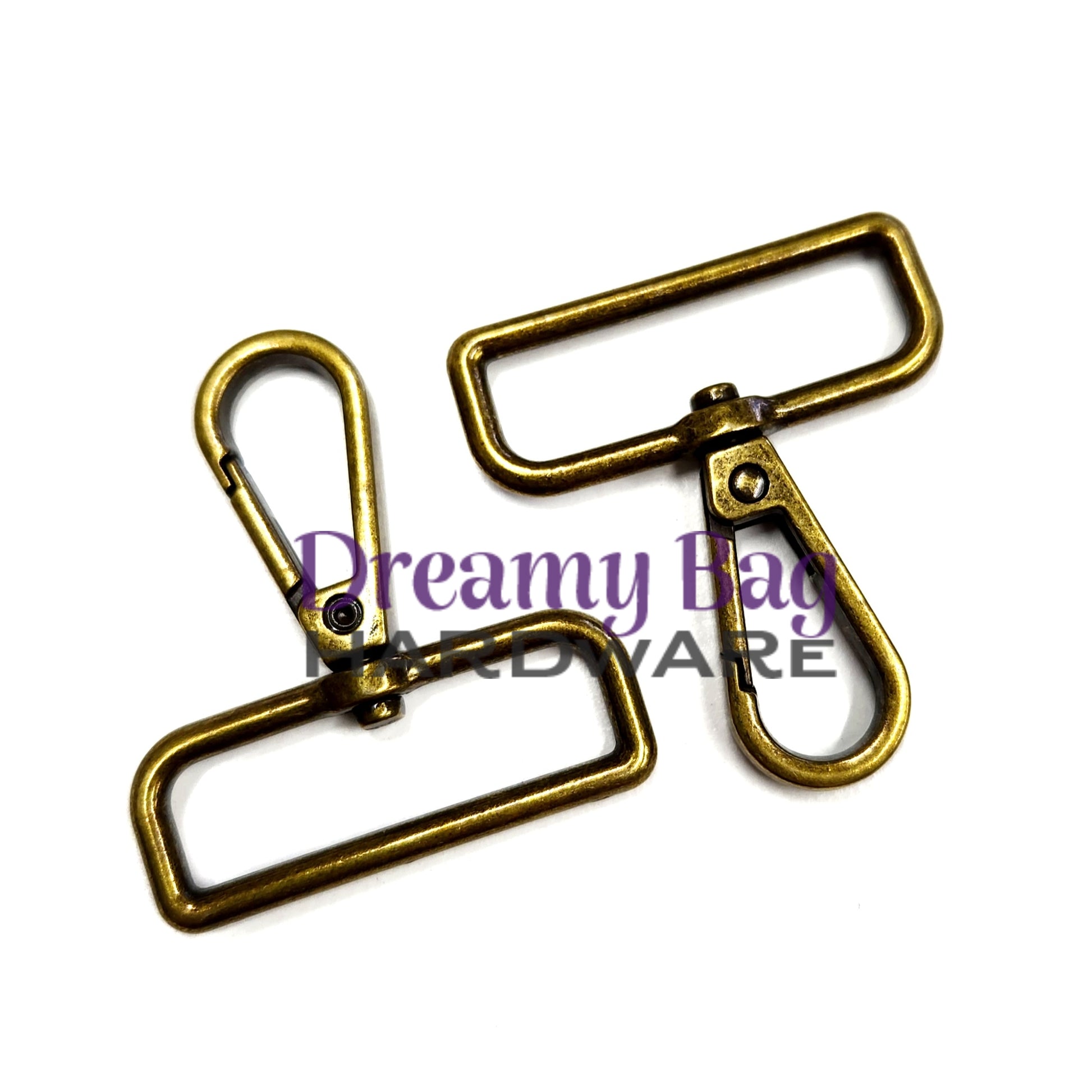 38mm (1.5") Swivel Snap Clips, Rectangle Strap Connector