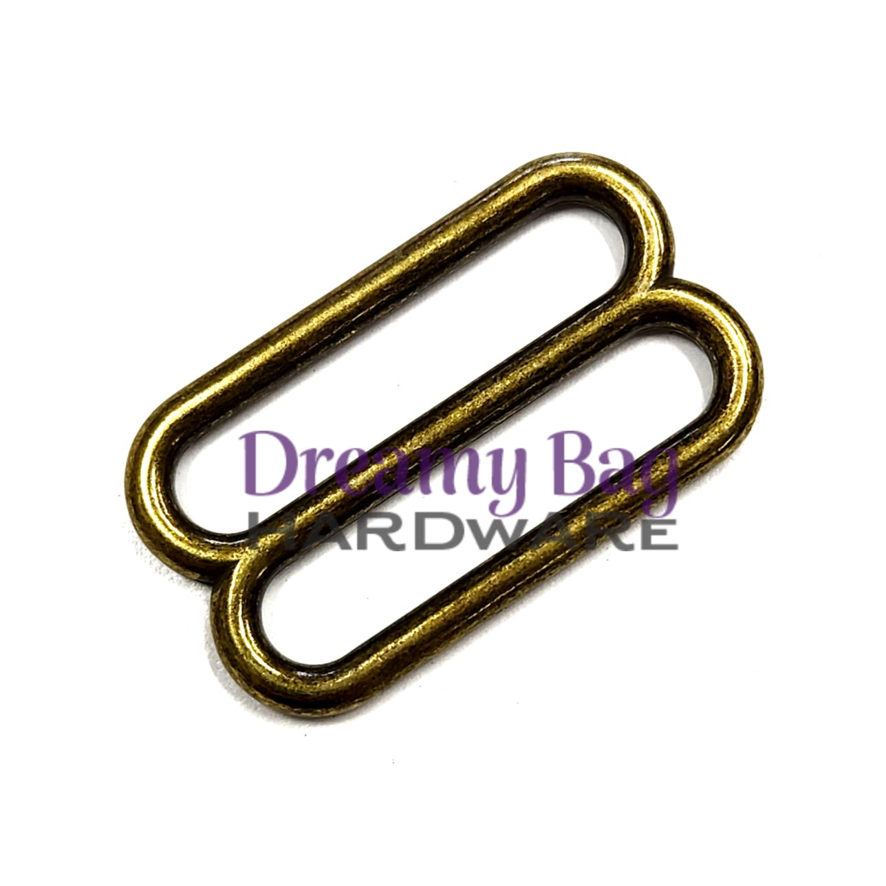 38mm (1.5") Slim Oval Tri Slider Rings ( for Seatbelt webbing)