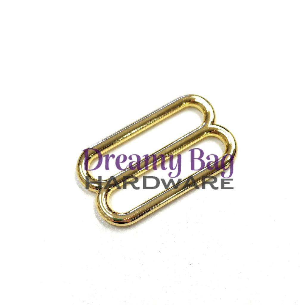 38mm (1.5") Slim Oval Tri Slider Rings ( for Seatbelt webbing)