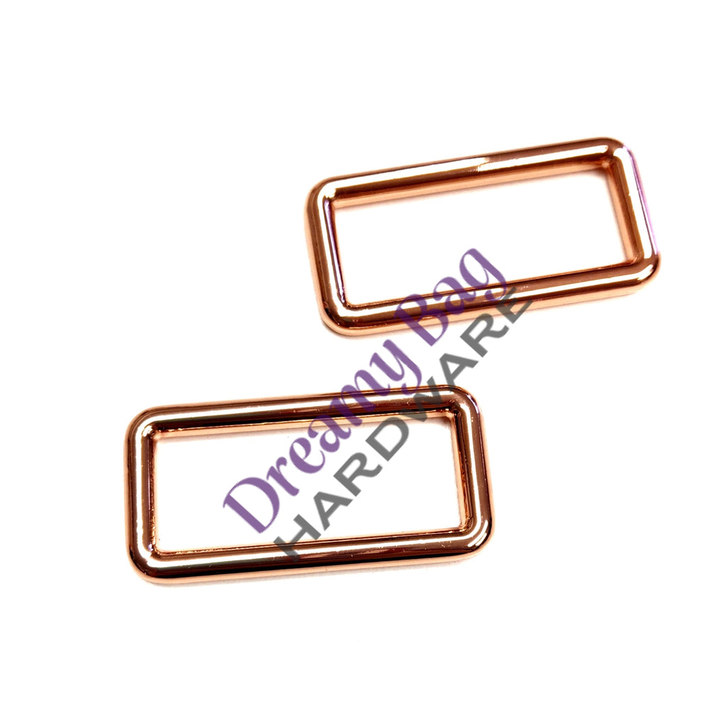 38mm (1.5") Solid Rectangle rings