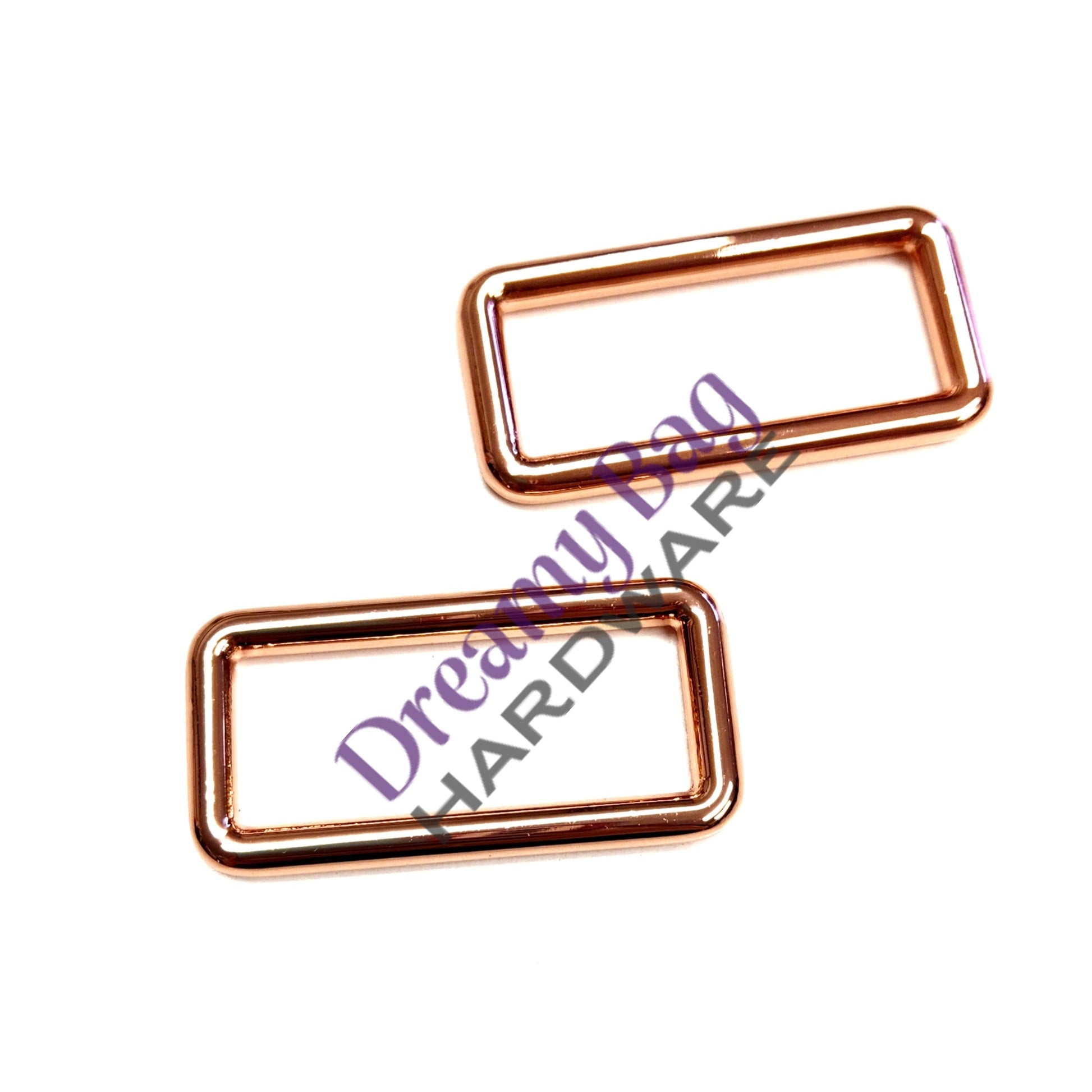 38mm (1.5") Solid Rectangle rings