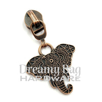 #5 Zipper Pull Elephant