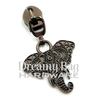 #5 Zipper Pull Elephant