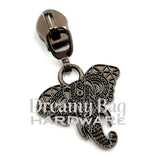 #5 Zipper Pull Elephant