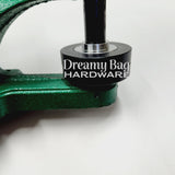 40 mm flate plater og adapter (spesiallaget) for Kam Press DK93