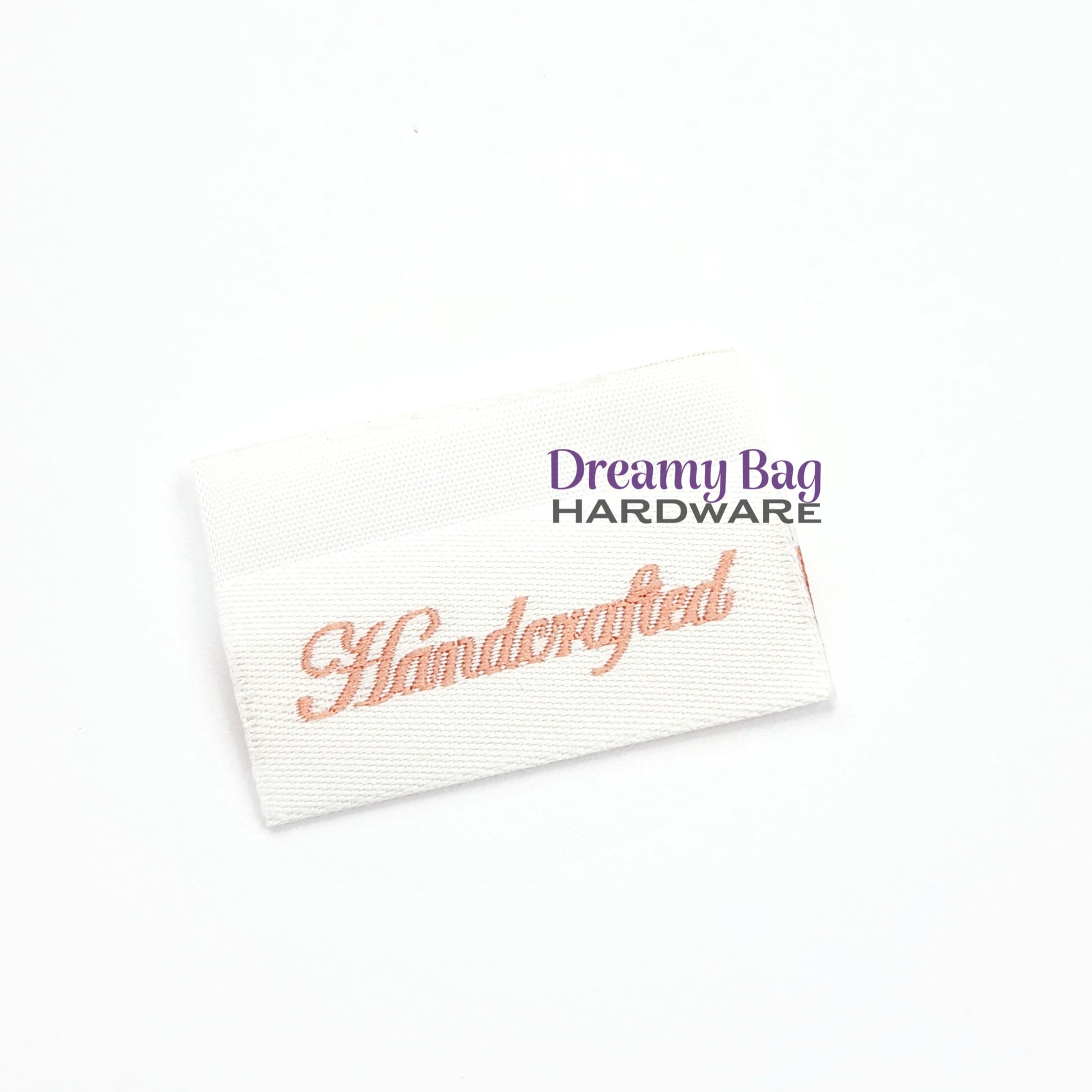 Rose Gold Woven Sew in Labels 10 pack
