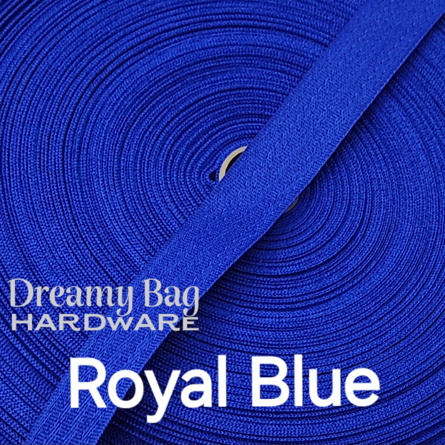 25mm (1") Binding Poly Blues Colours