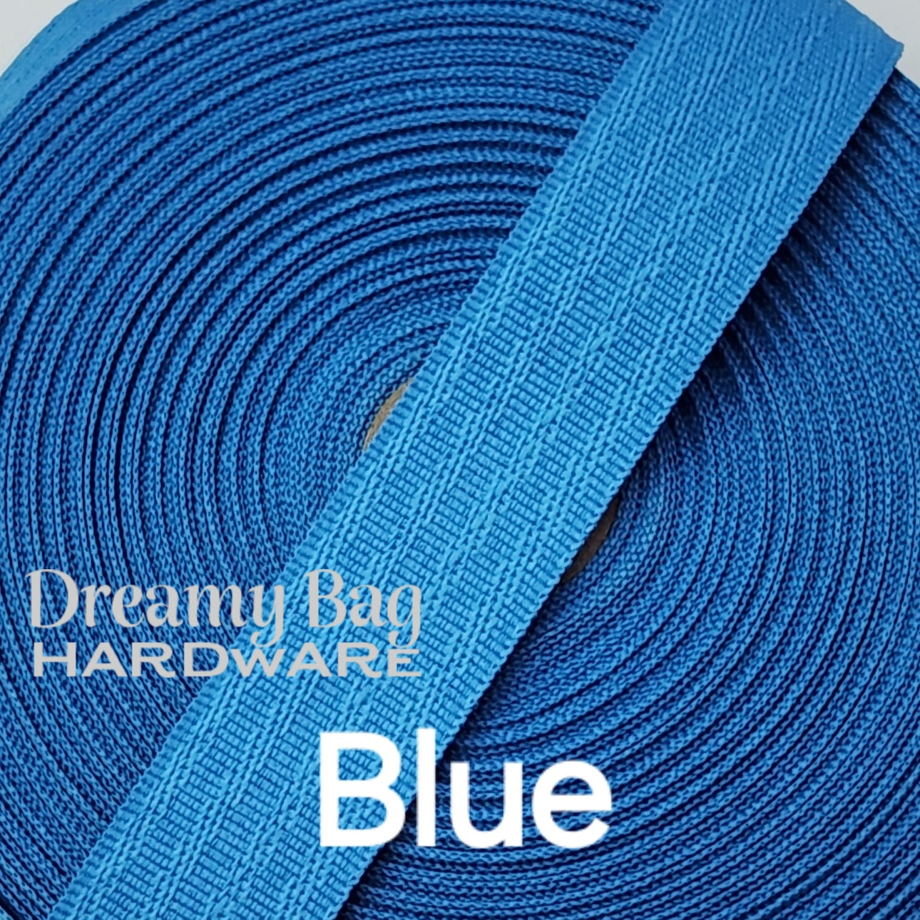 25mm (1") Binding Poly Blues Colours