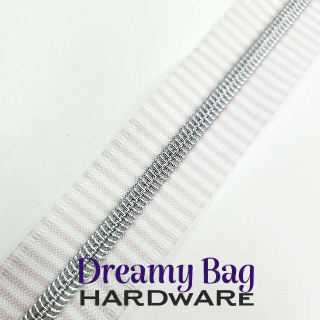 #5 Zipper Tape Thin Stripe Tape with Nylon teeth