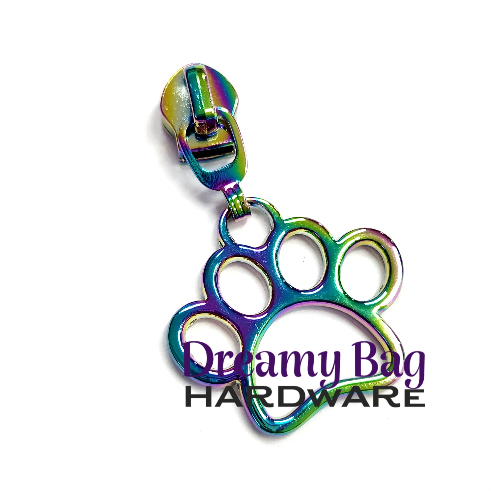 #5 Zipper Pull Large Paw