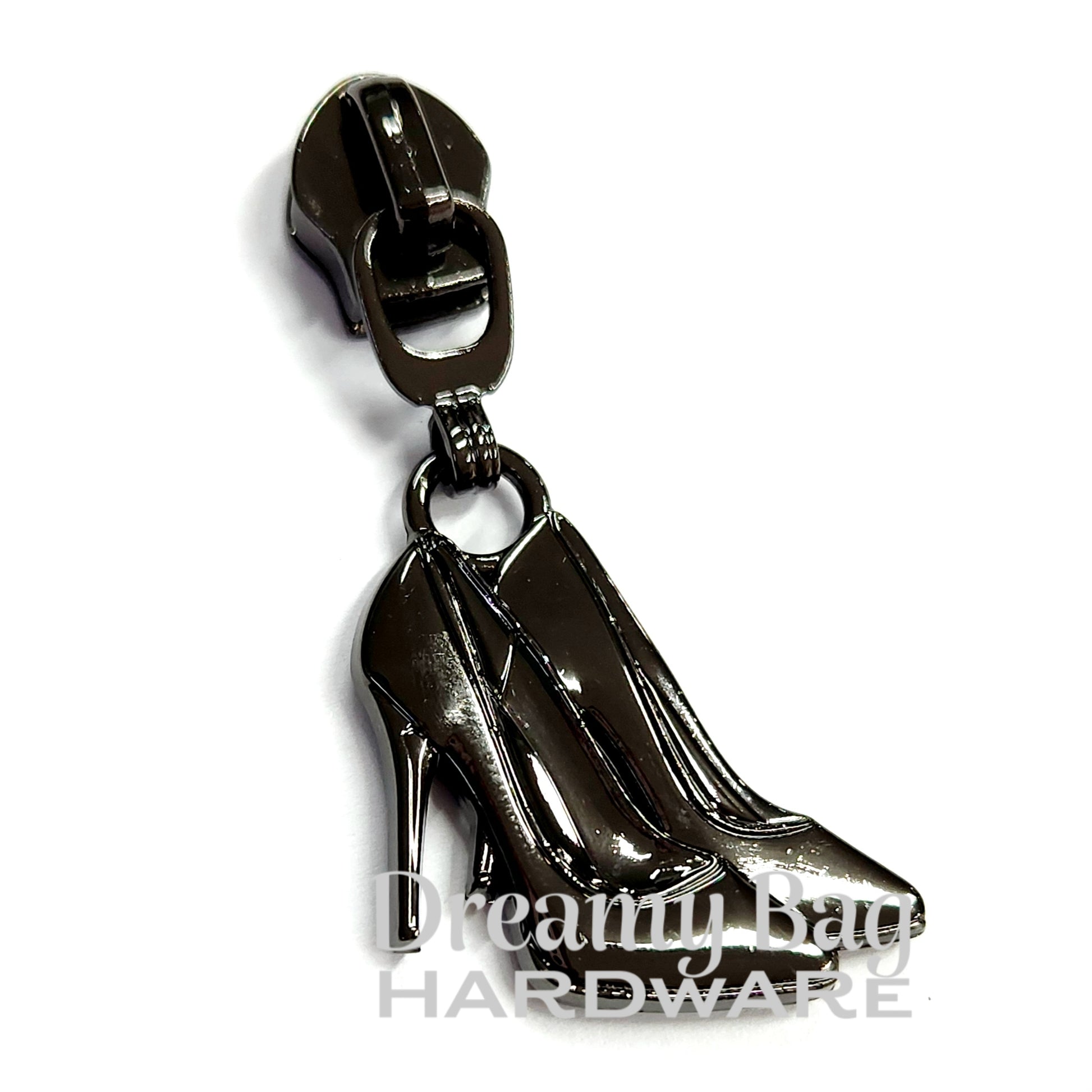 #5 Zipper Pull High Heel Shoes ( Custom Designed)