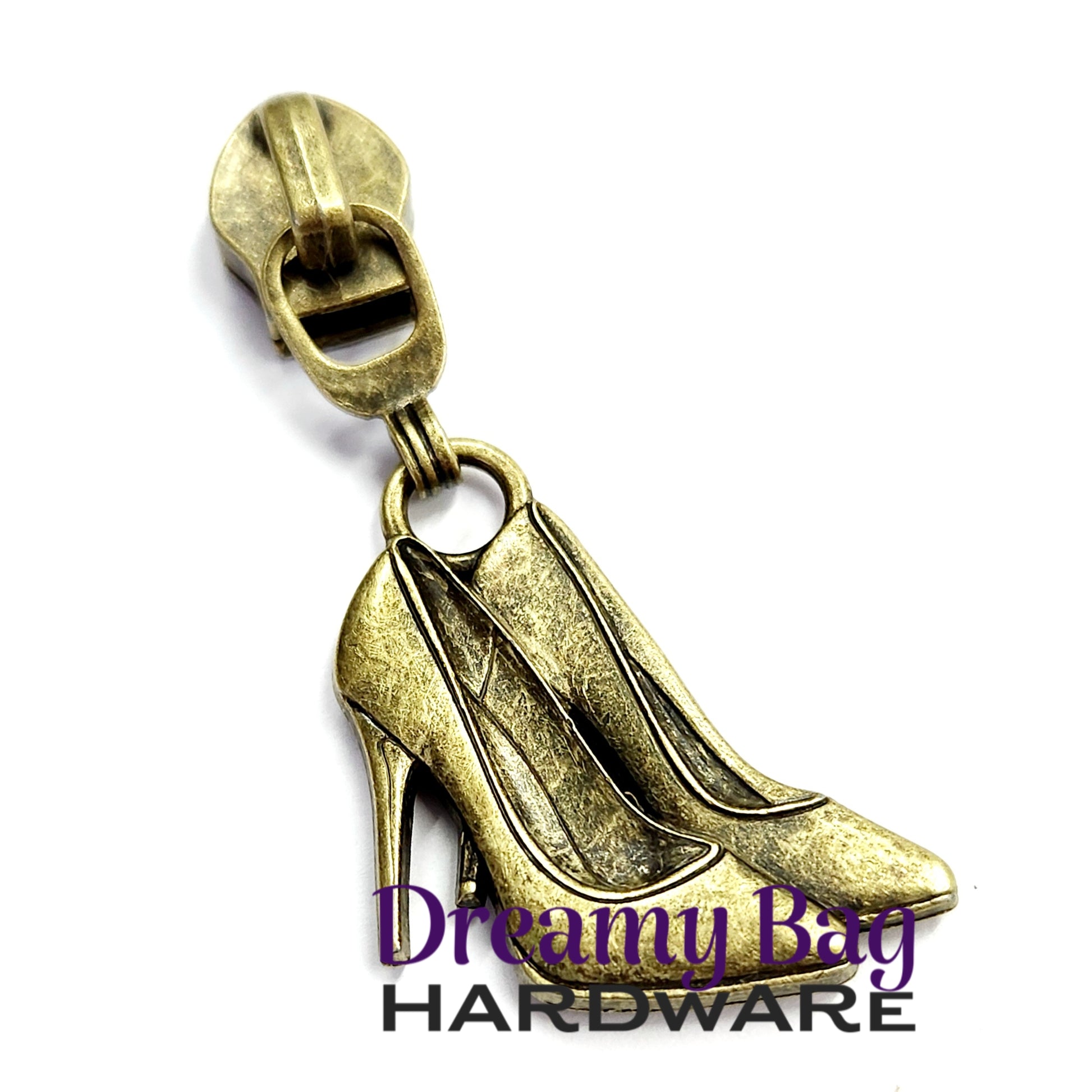 #5 Zipper Pull High Heel Shoes ( Custom Designed)