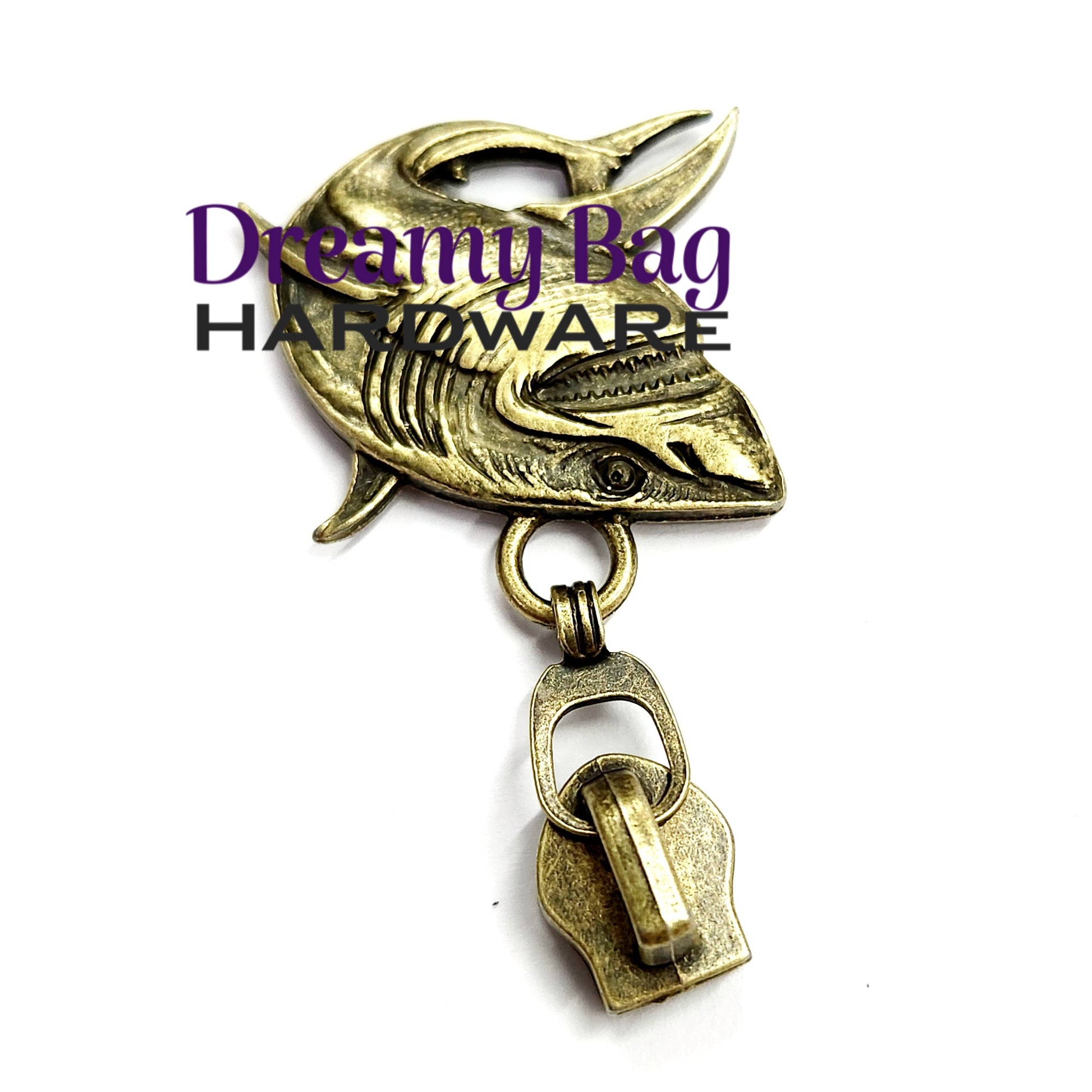 #5 Zipper Pull Shark ( Custom Designed)