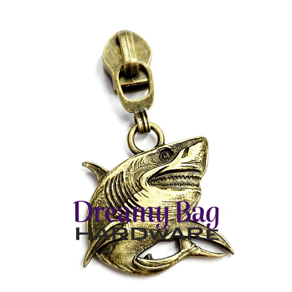 #5 Zipper Pull Shark ( Custom Designed)