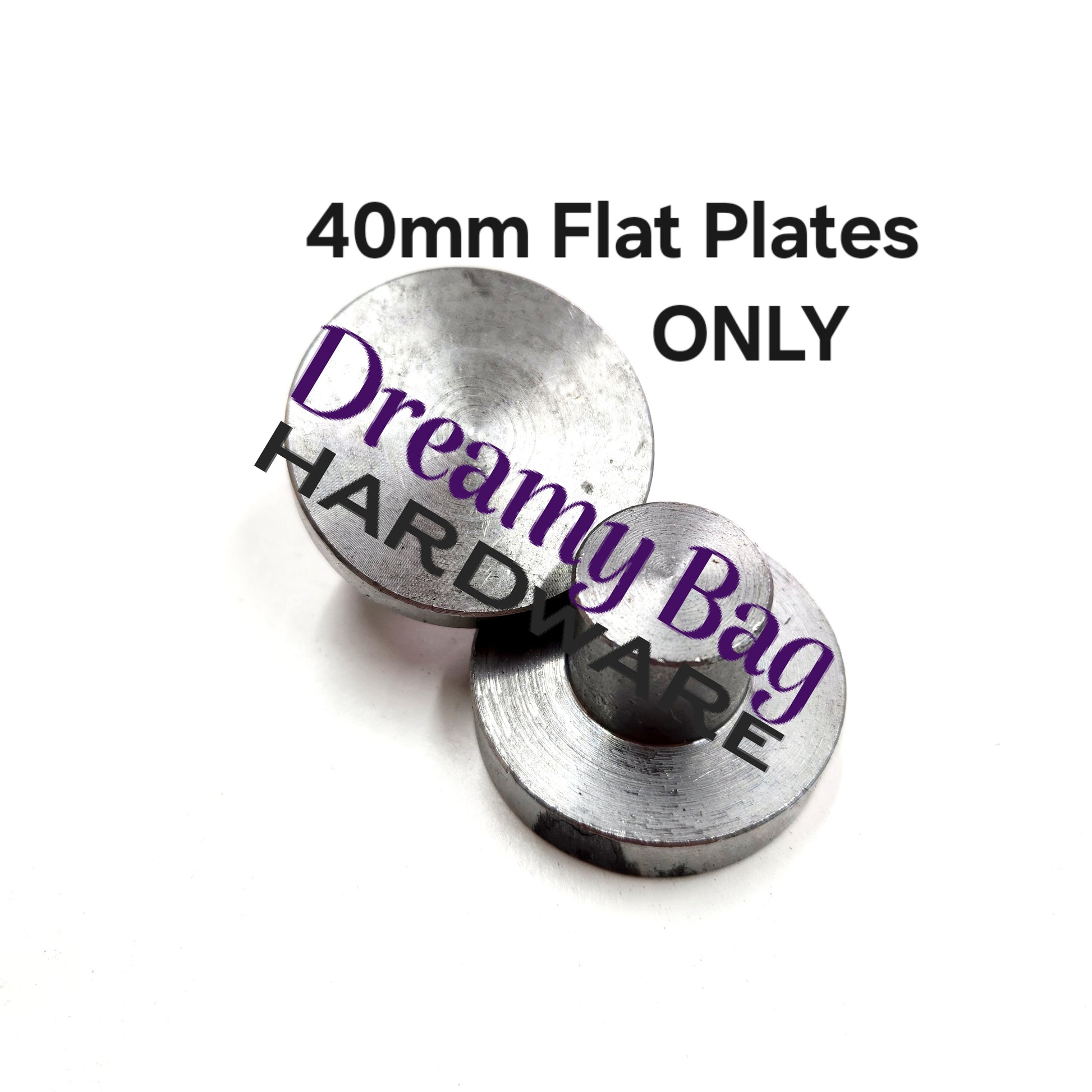 40mm Flat plates and adaptor (Custom made) for Kam Press DK93