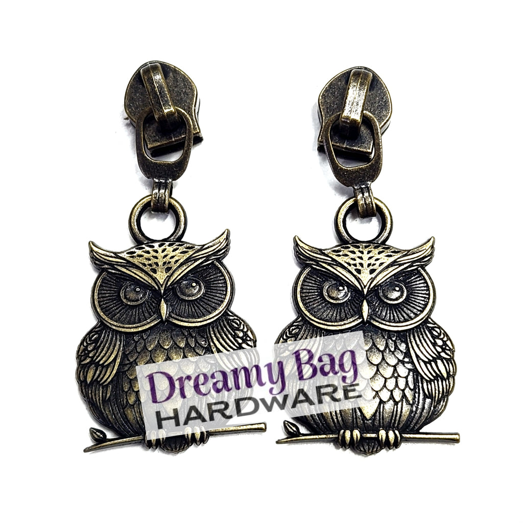 #5 Zipper Pull Owl
