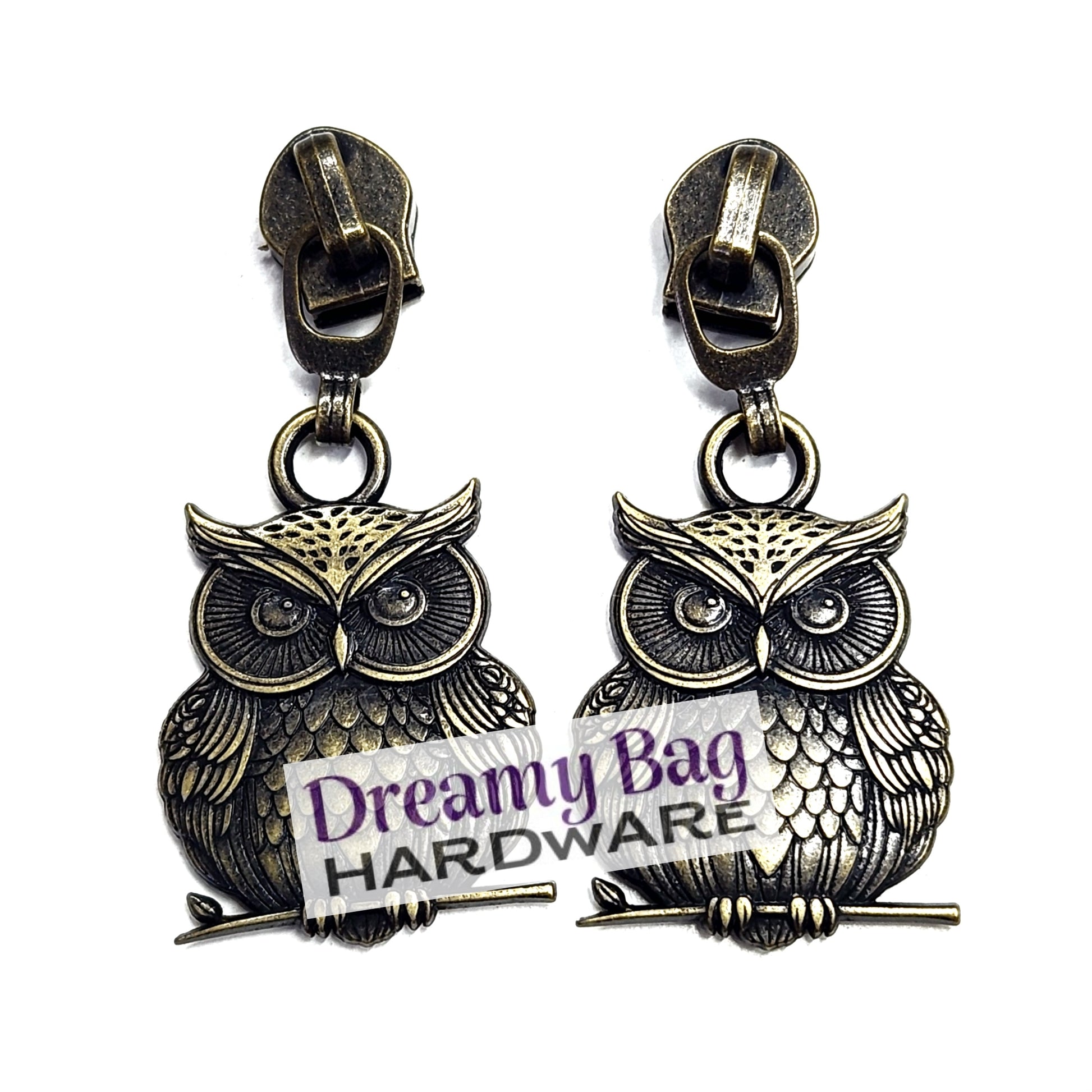 #5 Zipper Pull Owl