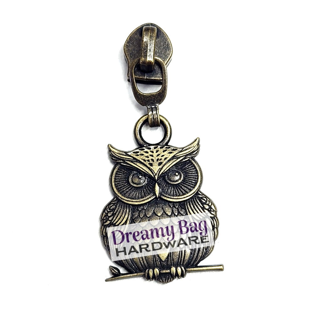 #5 Zipper Pull Owl