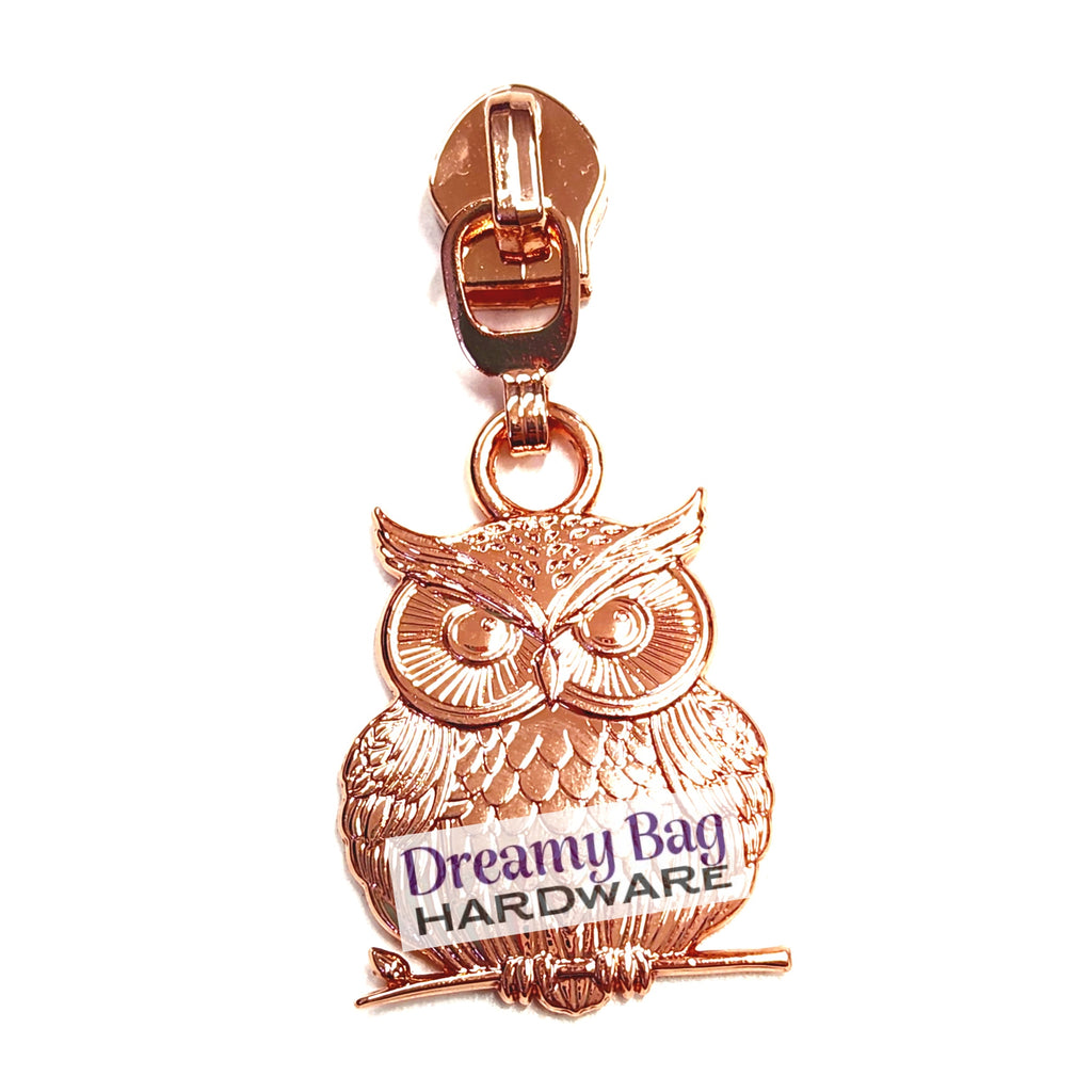 #5 Zipper Pull Owl