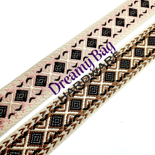 38mm (1.5") Diamond Canvas Webbing