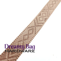 38 mm (1,5 tommer) diamantformet lerretsveving