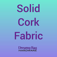 Solid Cork Fabric