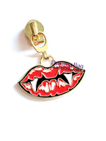 #5 Zipper Pull Vampire Lips