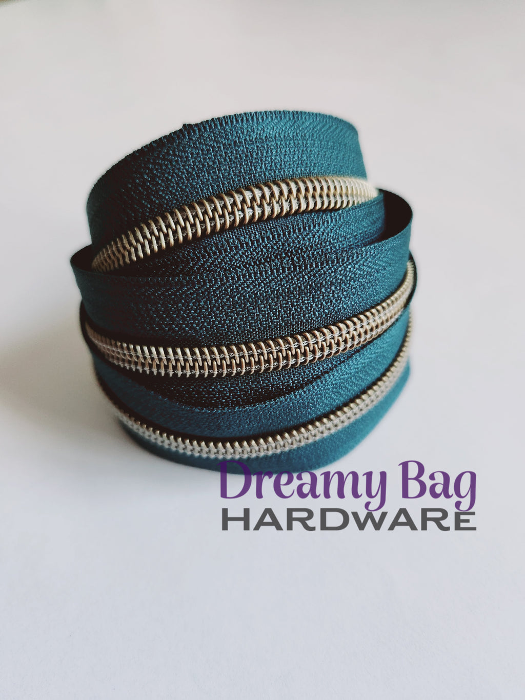 #5 Zipper Tape Eucyluptus with nylon teeth