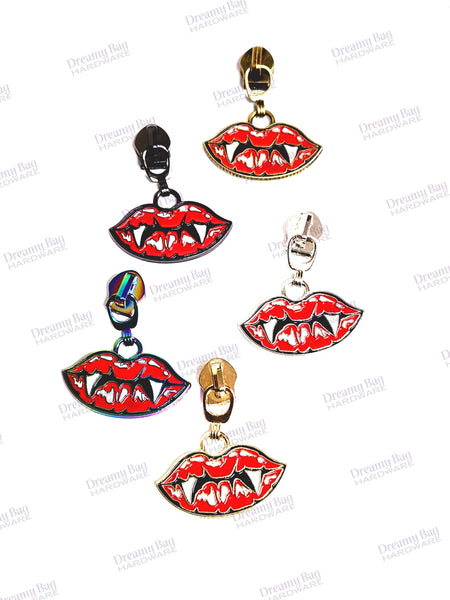 #5 Zipper Pull Vampire Lips