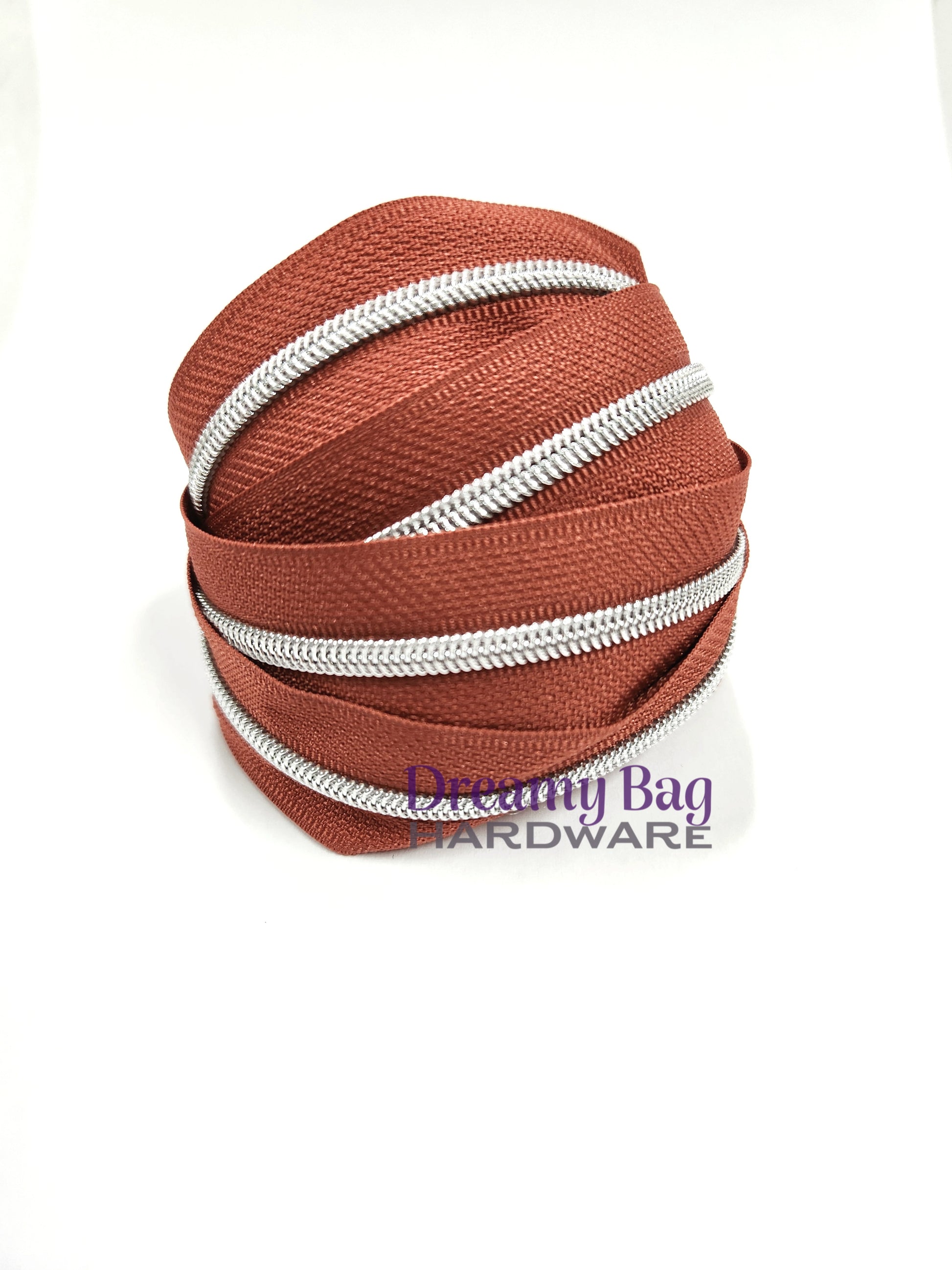 #3 and #5 Zipper Tape Rust with nylon teeth