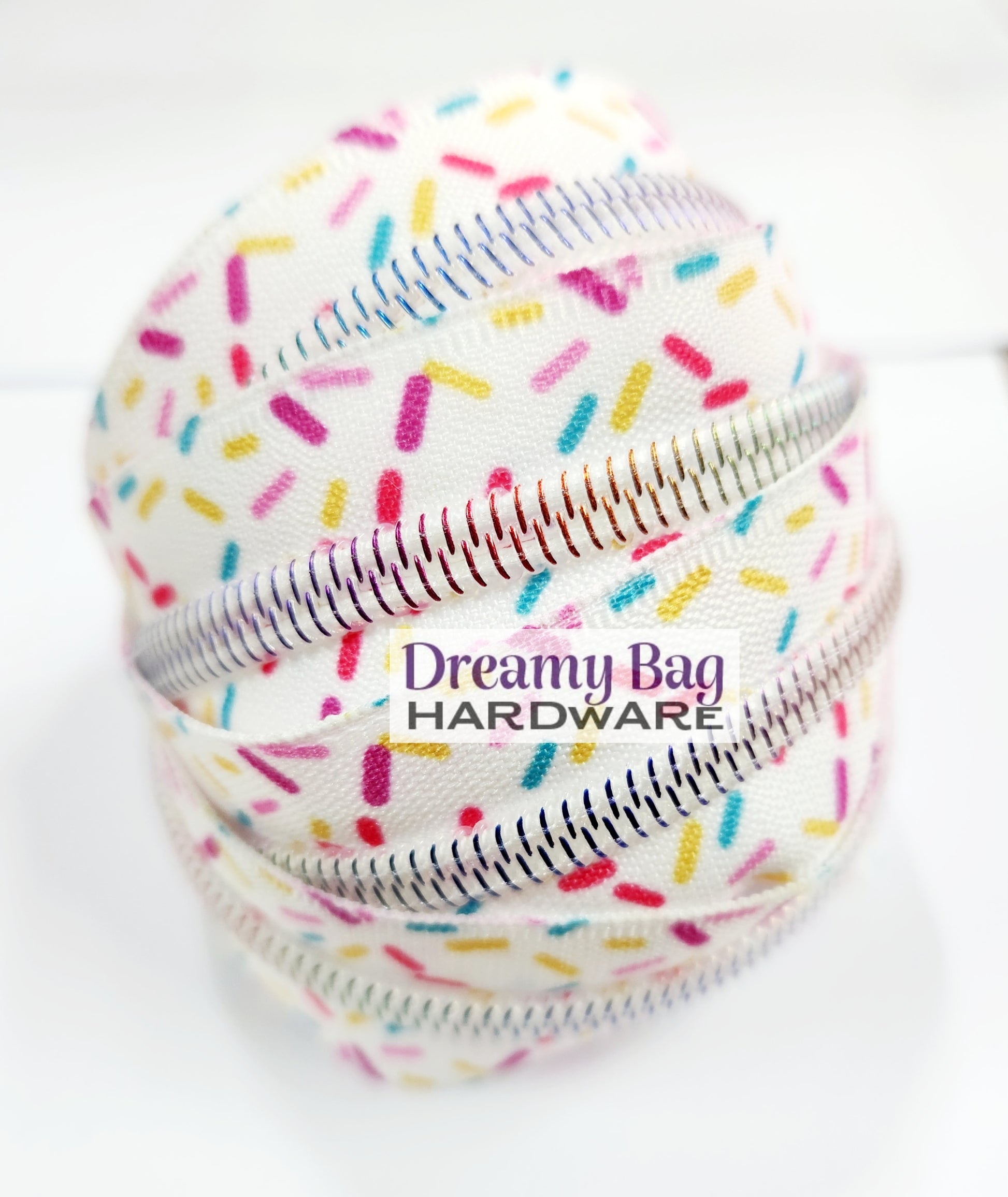 #5 Zipper tape Sprinkles with Dreamy nylon teeth