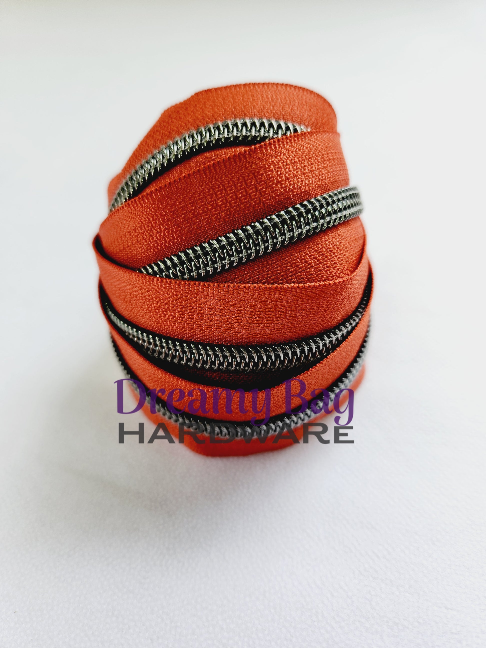 #3 and #5 Zipper Tape Rust with nylon teeth