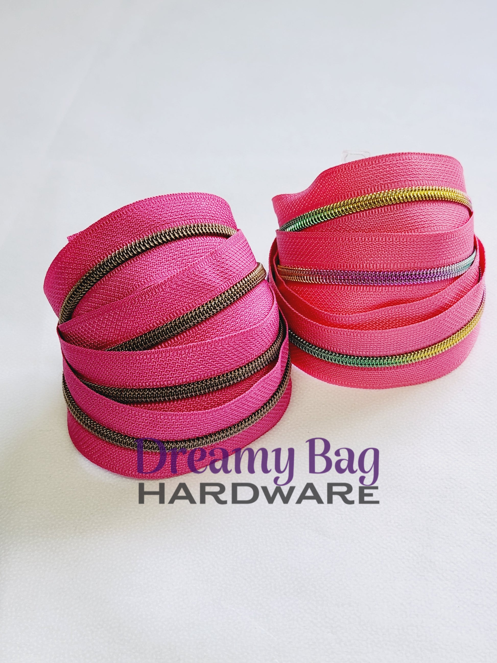 #3 Zipper Tape Mixed colours with Nylon Teeth