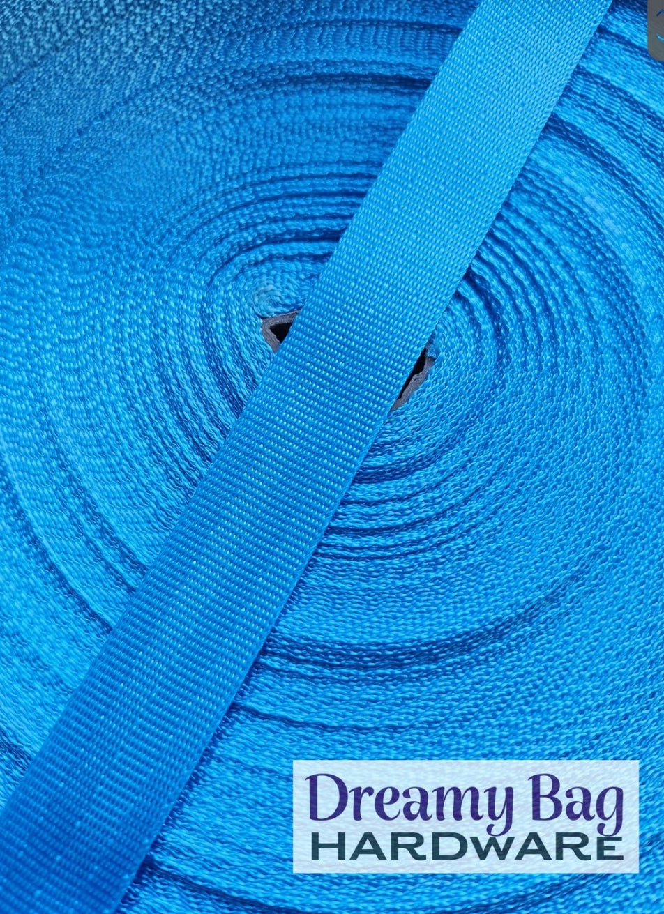 32mm (1.25") Seatbelt Webbing Solid Colours