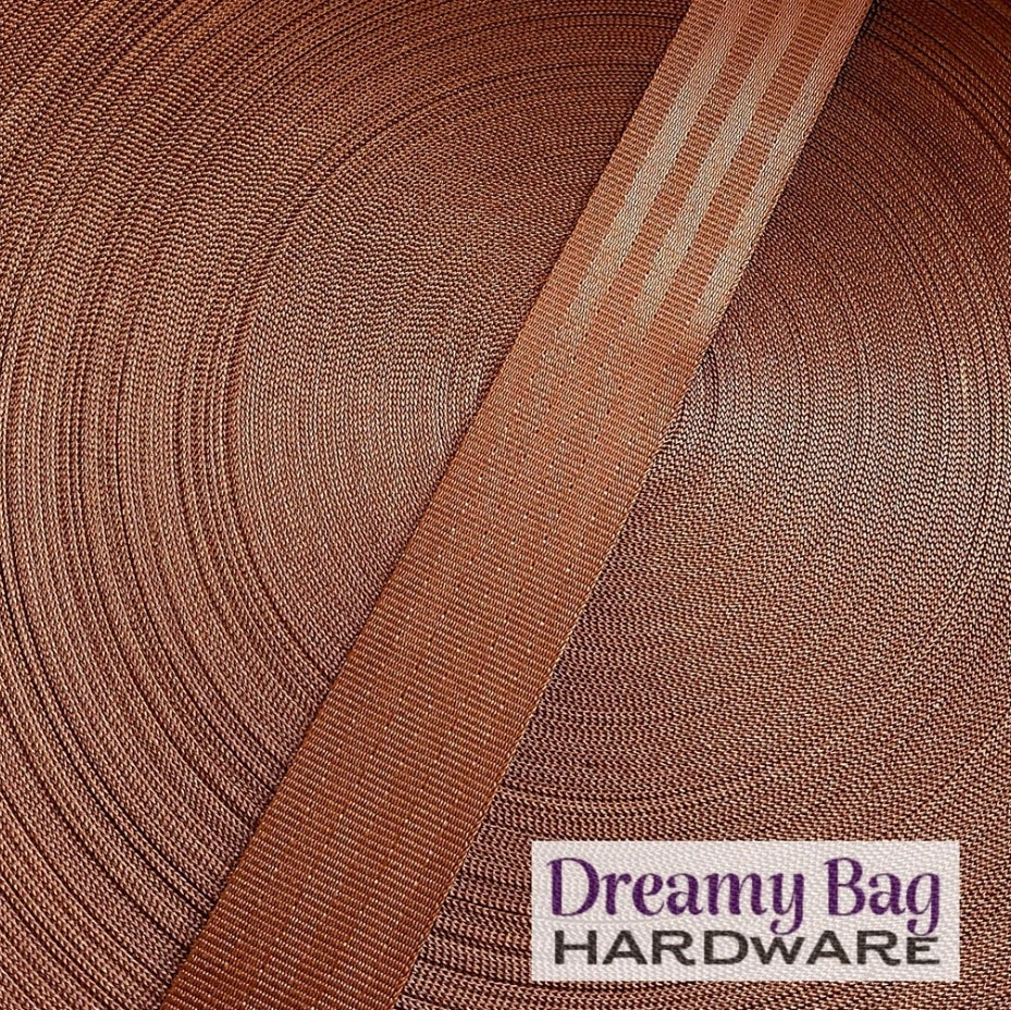 32mm (1.25") Seatbelt Webbing Solid Colours