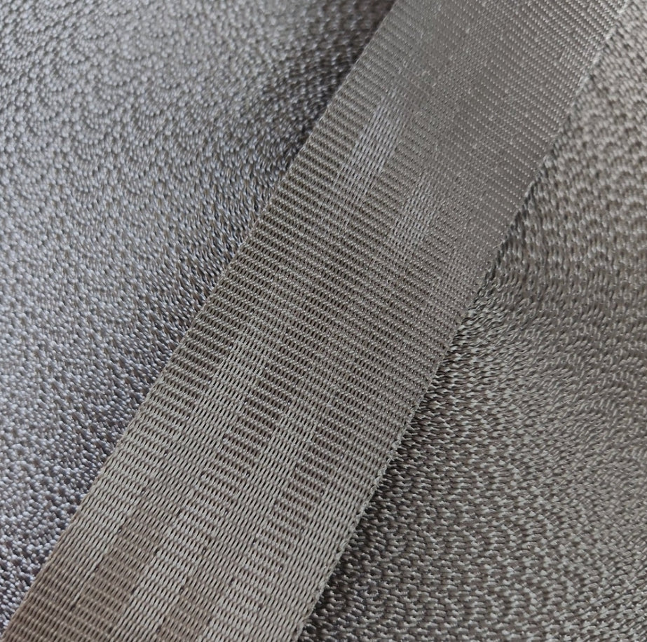 38mm (1.5") Seatbelt Webbing Solid Colours