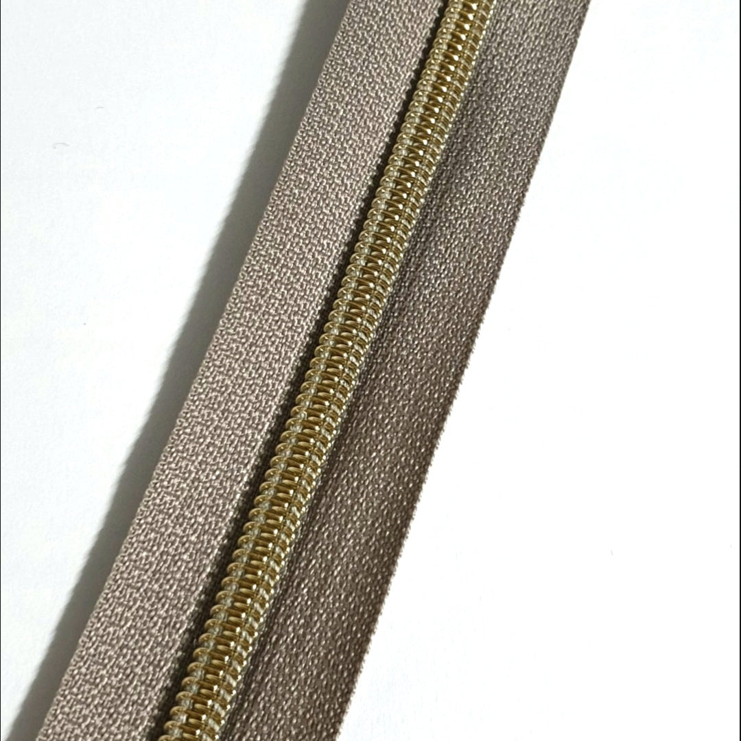#5 Zipper Tape Clay with coloured nylon teeth
