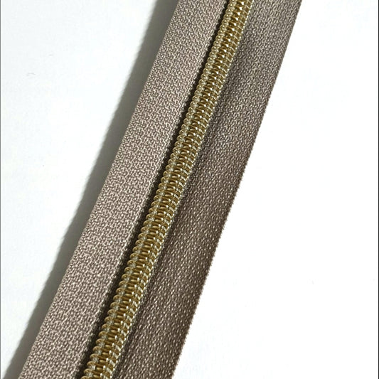 #5 Zipper Tape Clay with coloured nylon teeth