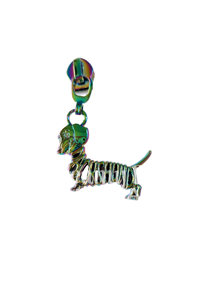 #5 Glidelåstrekk Dachshund Hund (Spesialdesignet)