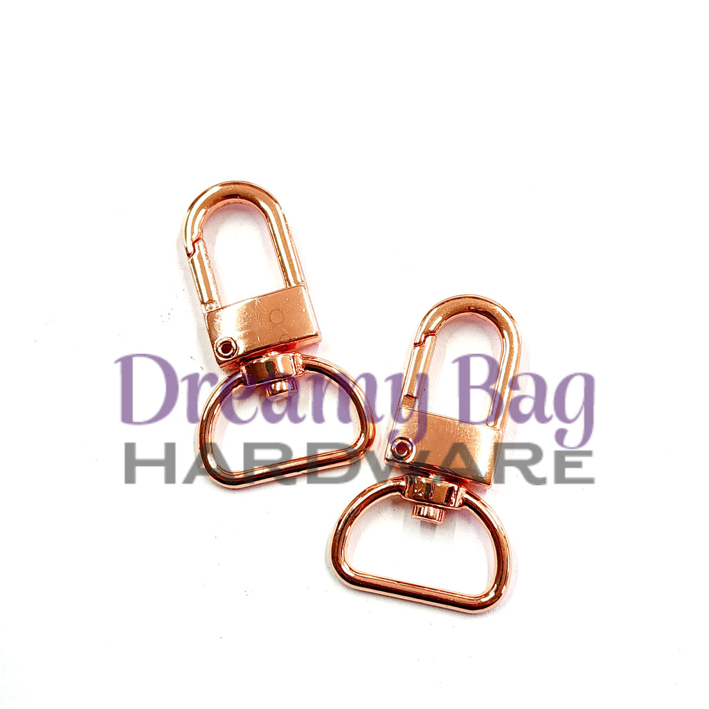 20 mm (3/4 Zoll) schmale, drehbare Schnappclips