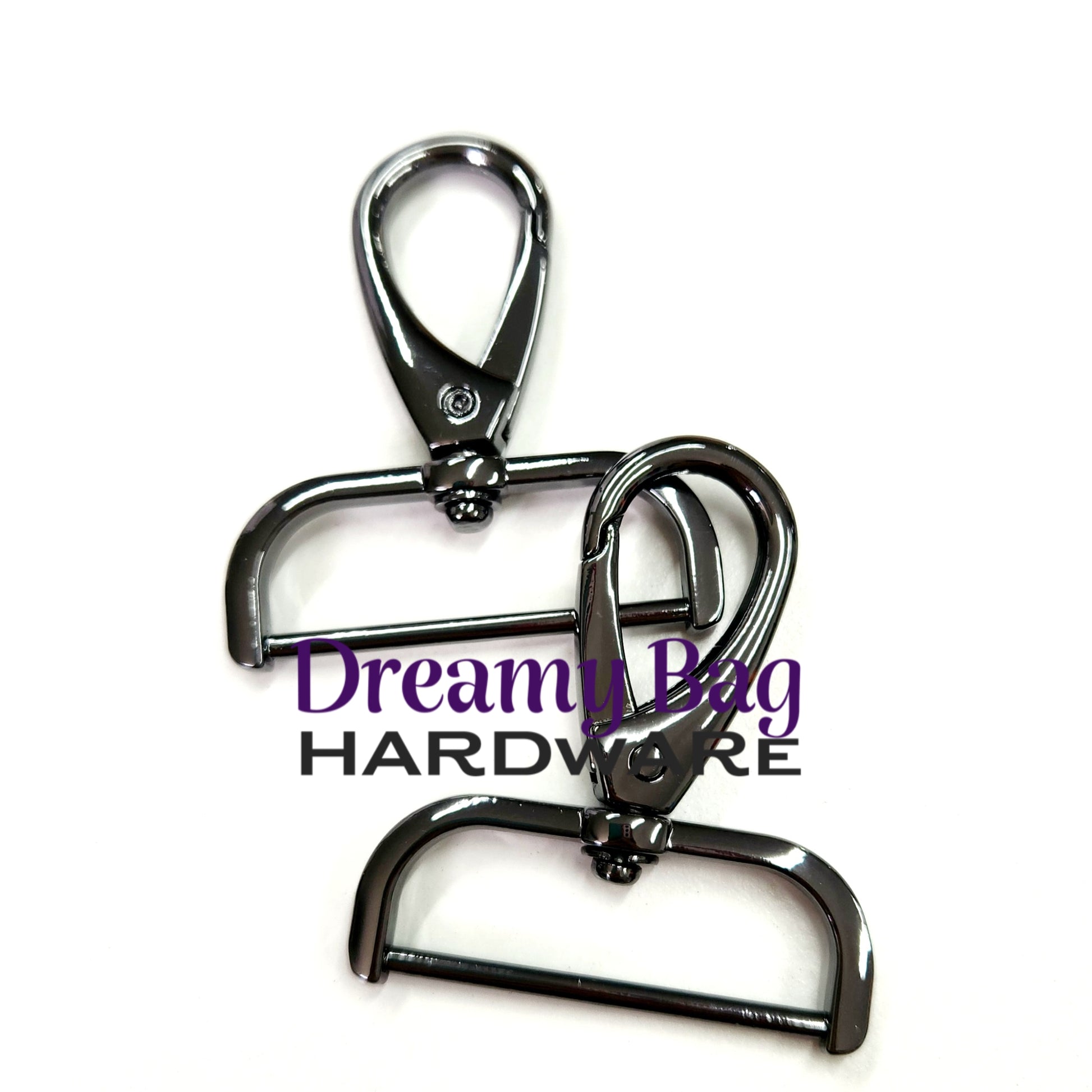 38mm (1.5") Swivel Clips D Bar
