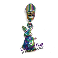 #5 Zipper Pull Bunny Rabbit