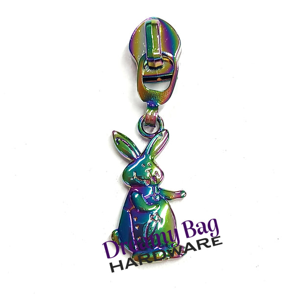 #5 Zipper Pull Bunny Rabbit