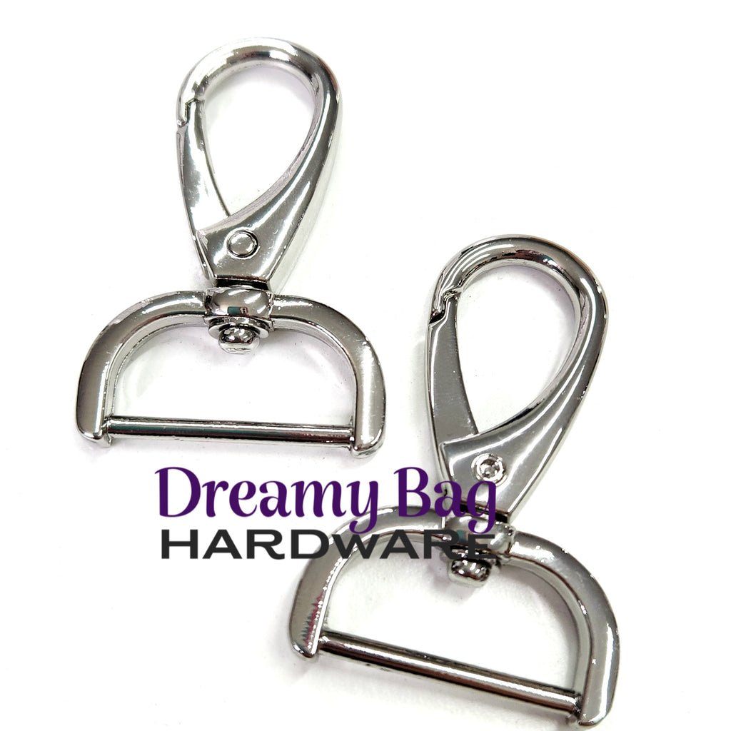 25mm (1") Swivel Clips D Bar