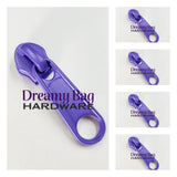 #5 Zipper Pull Retro Painted Pulls