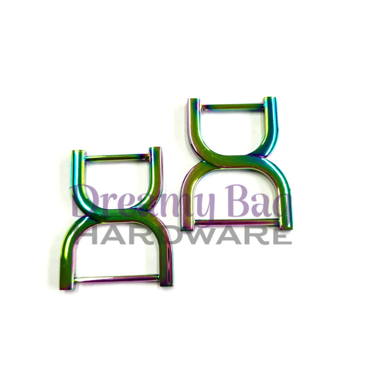 20mm/25mm (3/4"/1") 8 Shaped Strap D Connector