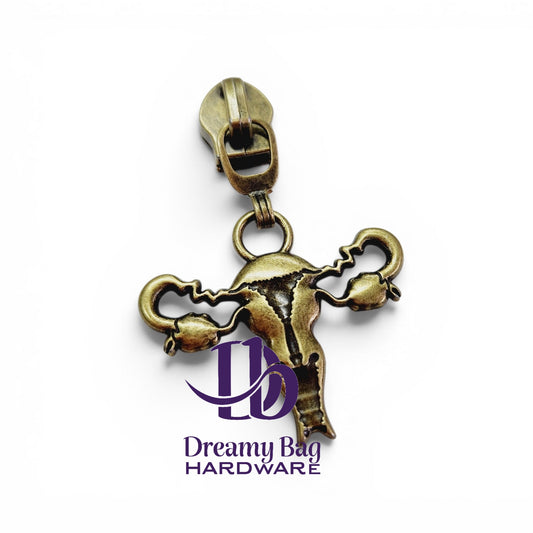 #5 Zipper Pull Uterus