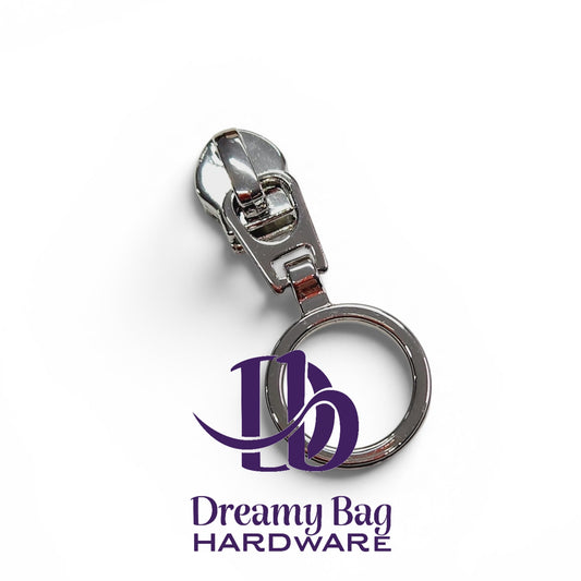 #5 Zipper Pull Circle Tab